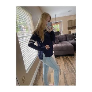 American Eagle Blue Sweater.